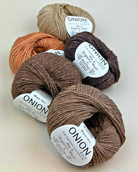 Onion No.4 Organic Wool + Nettles